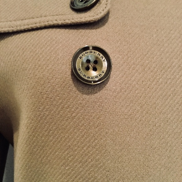 📌 SOLD 📌 BURBERRY LONDON DAYLESMORE WOOL BLEND TRENCH COAT. - Picture 4 of 11